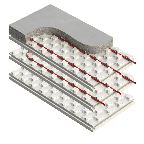 Heat-Sheet Interlocking Panels