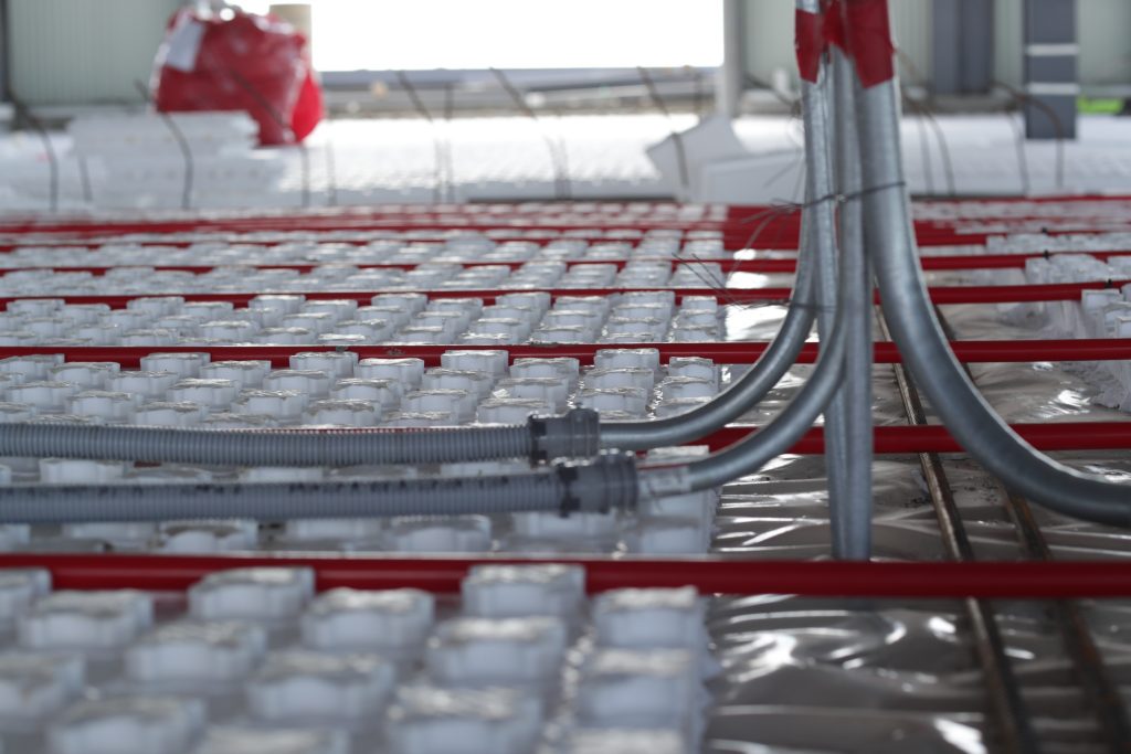 Radiant Flooring System Hook Ups