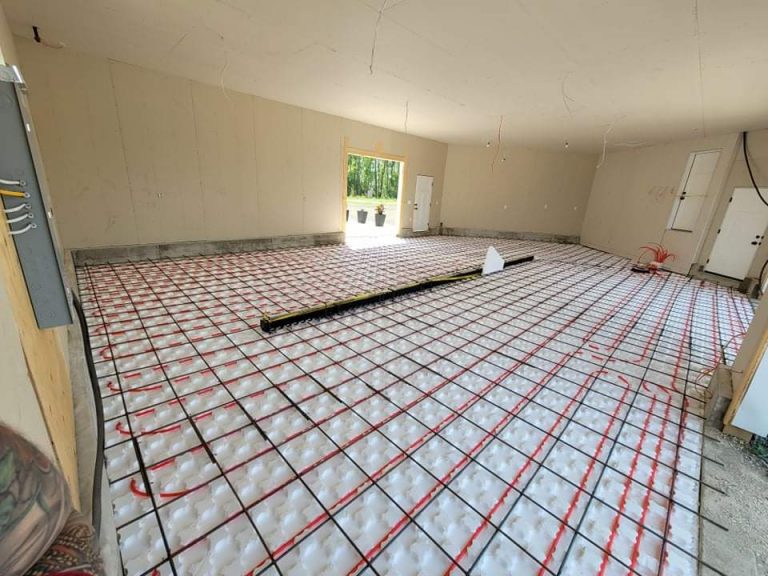 Heat-Sheet Installation in 3 Car Garage