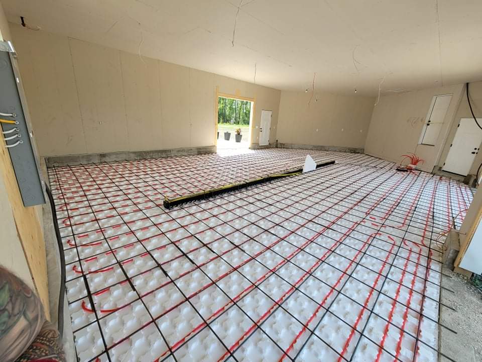 Heat-Sheet Installation in 3 Car Garage