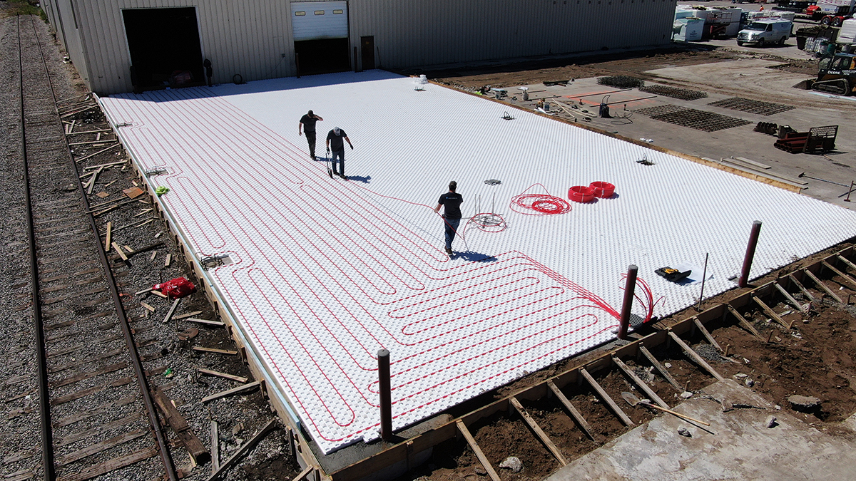 Snow Melt Application