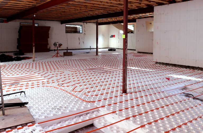 Heat-Sheet Installed
